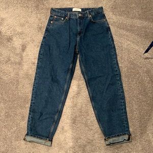 High rise mom jeans
